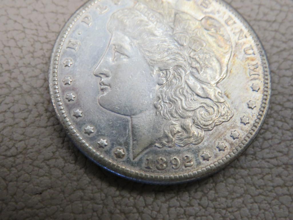 1892 Carson City Morgan Silver Dollar Coin