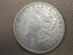 1880 and 1881 Morgan Silver Dollar Coins