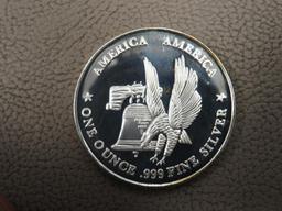 USMC Semper Fidelis One Ounce Silver Round