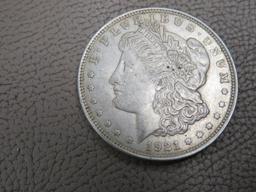 1921 Morgan Silver Dollar Coin