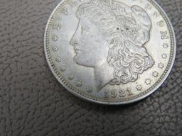 1921 Morgan Silver Dollar Coin