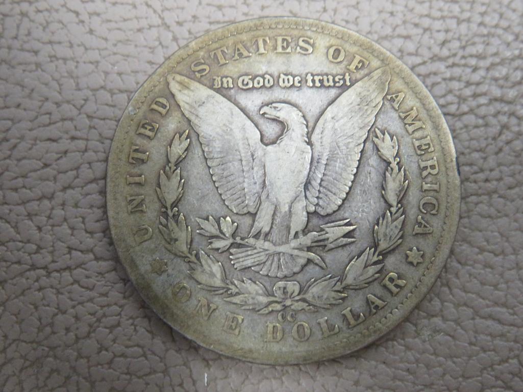 1893 Carson City Morgan Silver Dollar Coin