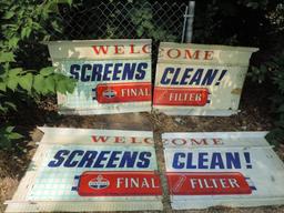 Welcome American Oil Final Filter Sign