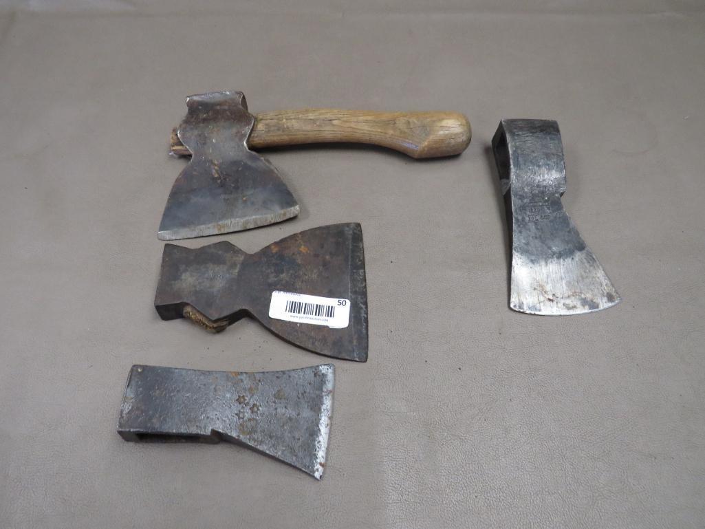 Four early Axe Heads