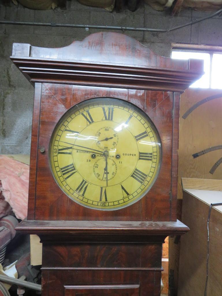 Richard Cooper Antique Grandfather Clock