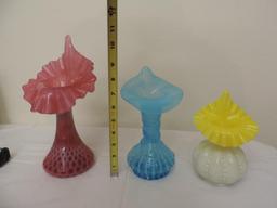 Fenton Flower Top Vases