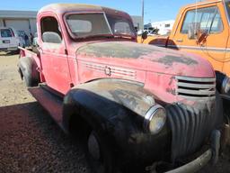 1940's Barn Find Chevrolet Pickup.