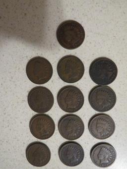 Indian Head Pennies