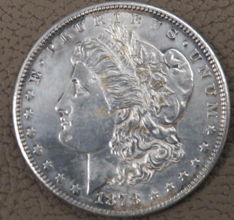 1878-S Morgan Silver Dollar Coins