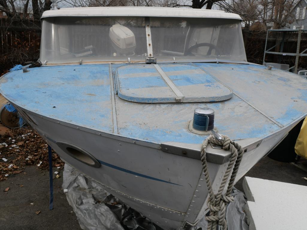 1963 Texas Made Tahiti 18' Aluminum Boat