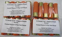 12 Gauge Dragons Breath Shotgun Shells