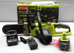 New Ryobi One 18Volt Chainsaw