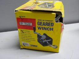 NIB Central Forge Geared Winch