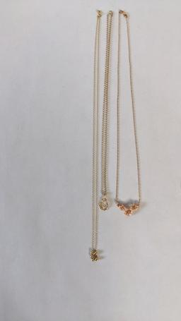 14K Yellow Gold Necklace Assortment