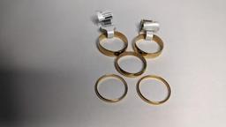 10K Yellow Gold Bands
