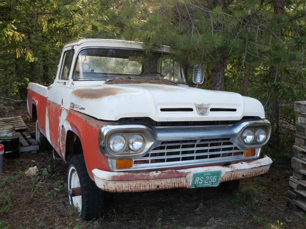 1960 Ford F 100 4wd pickup