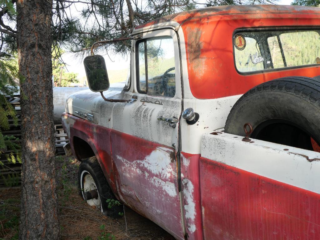 1960 Ford F 100 4wd pickup