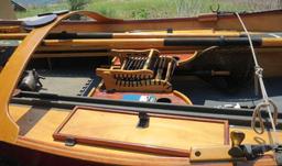 Amazing Custom Cajun Boatbuilding Kingfisher Style Drift Boat with Trailer