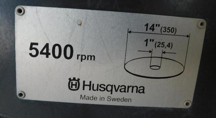 Husqvarna Concrete Saw NO SHIPPING