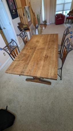 Solid Slab Dining Table
