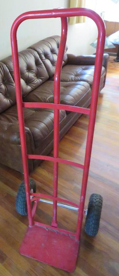 Red Hand Truck