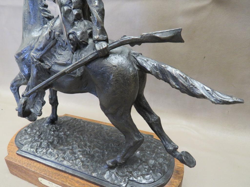 Peter M. Fillerup Signed and numbered "Kit Carson" Bronze Sculpture