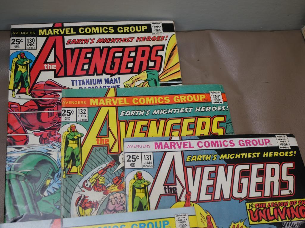 Fourteen Vintage Avenger Comics