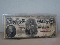 Series 1907 5 Dollar Bill