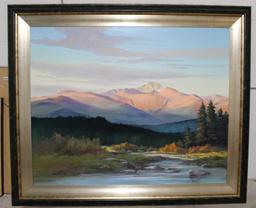 Thomas Owen "Morning Light Long's Peak"