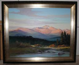 Thomas Owen "Morning Light Long's Peak"