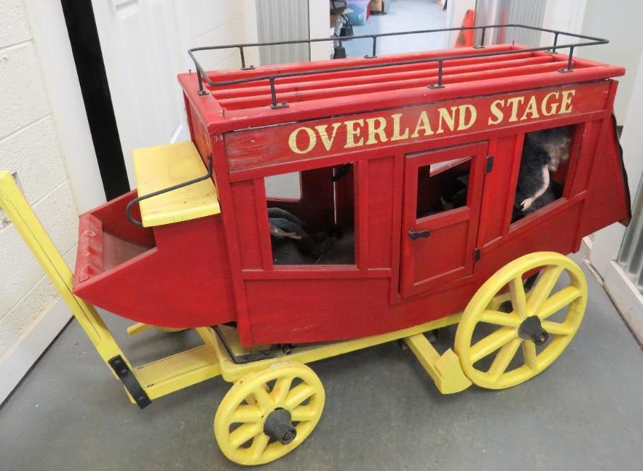 Killer Overland Stage Coach Display