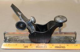 Incredible Rare Antique Stanley Adjustable Plane made in 1877