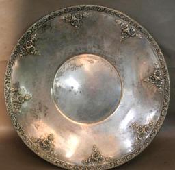 10" Ornate Sterling Silver Platter