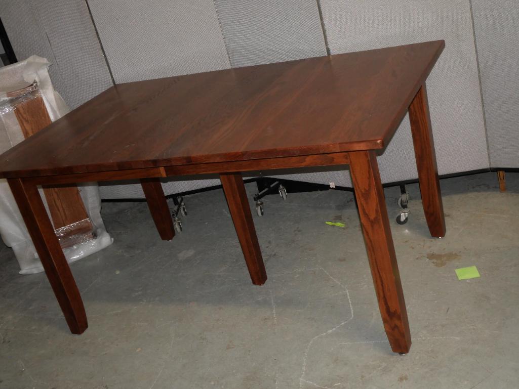 Nice Mavin Furniture Co Cherry Wood Table with 2 Leaves