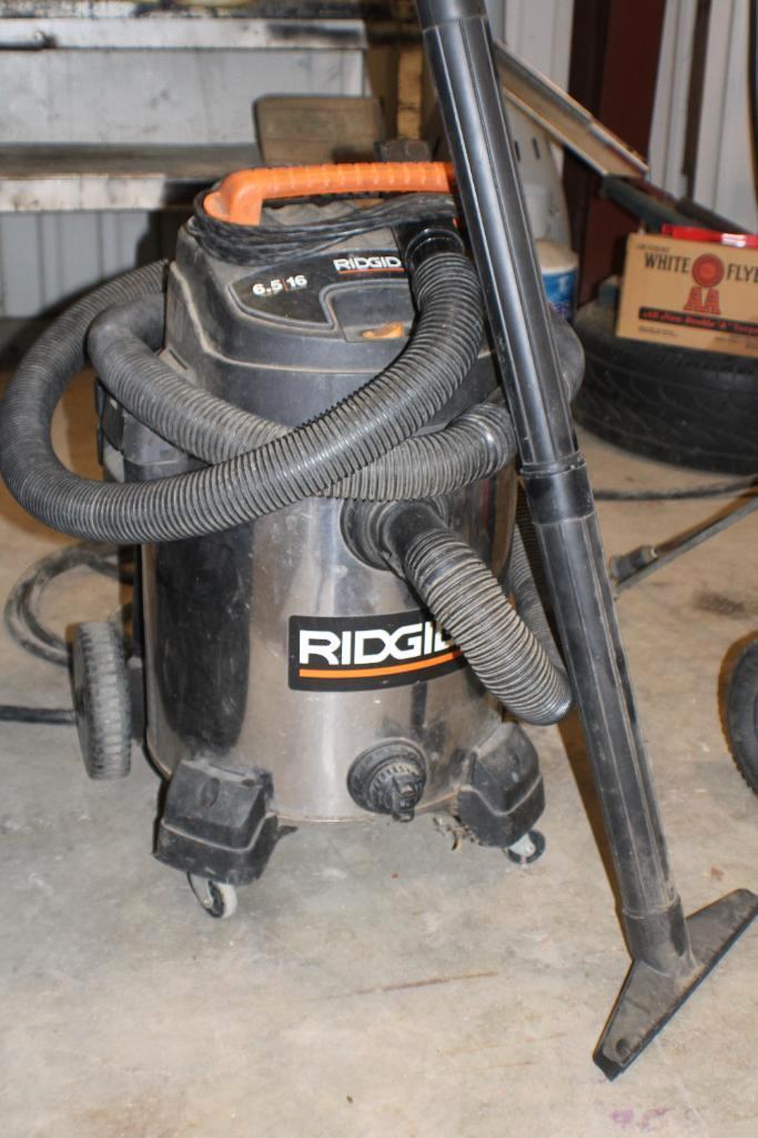 Rigid 16 Gallon Stainless Shop Vac