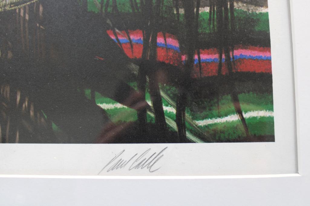 Incredible Paul Calle Signed Print