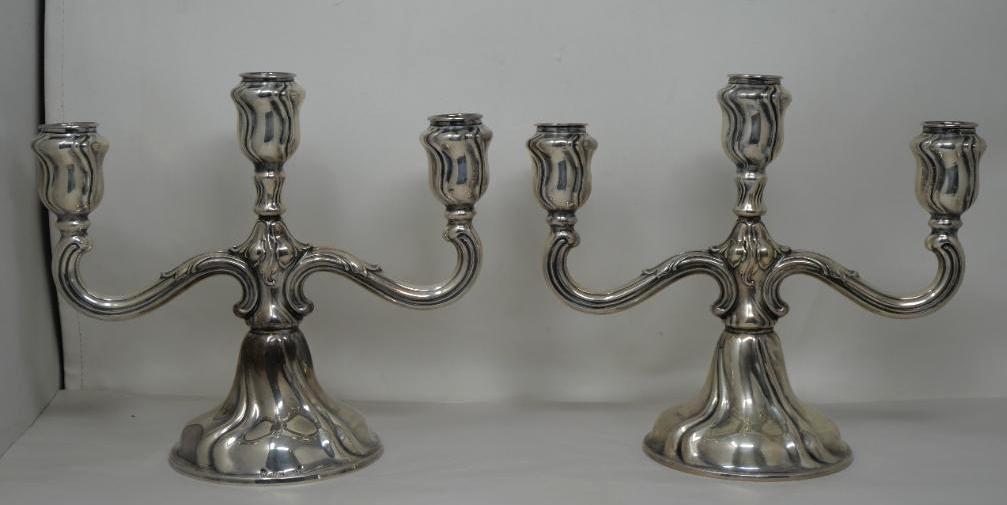 Gorgeous Sterling Silver Candle Sticks!