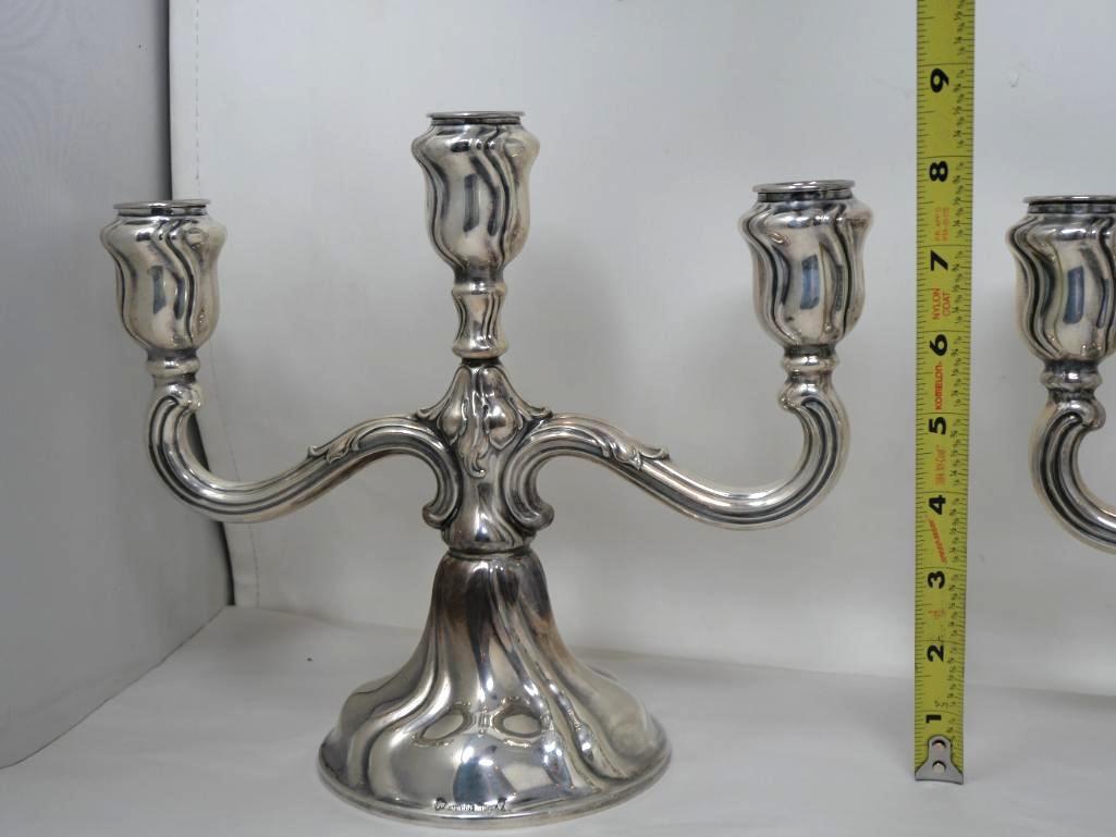 Gorgeous Sterling Silver Candle Sticks!