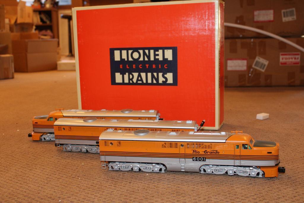 Lionel Denver & Rio Grande PA-1 A-B-A Set