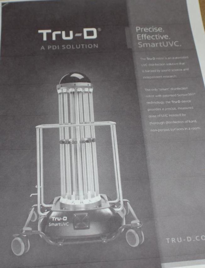 Tru-D Smart UVC Disinfecting Robot