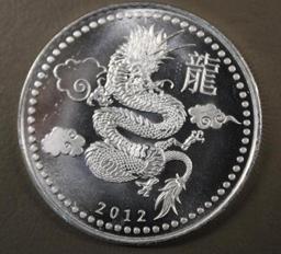 Two One Oz. Fine Silver Bullion Coins