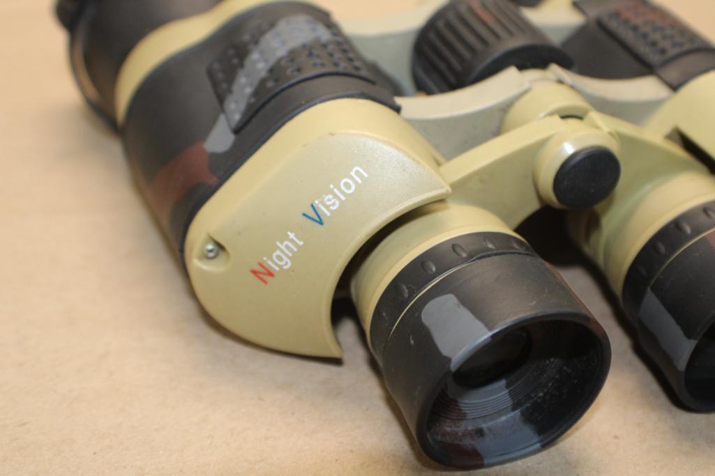 "Night Vision" Brand 10x50 Binoculars