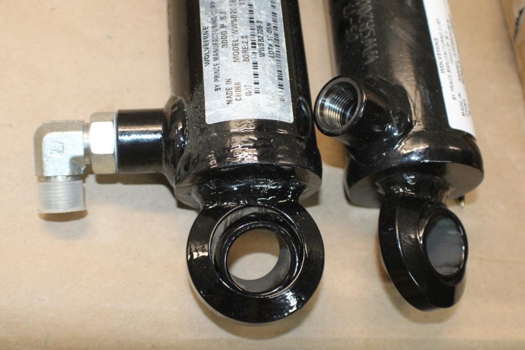 Three Wolverine Hydraulic Cylinders