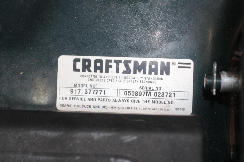 Craftsman Self Propelled Mower