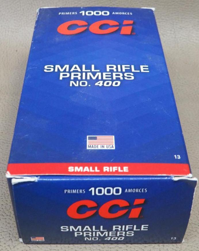 CCI #400 Small Rifle Primers NO SHIPPING