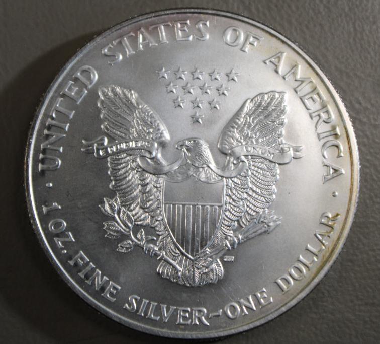 1998 Ungraded Walking Liberty/American Silver Eagle Dollar