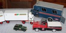 Collection of Die Cast Truck Toys