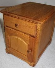 Small Wood Accent Cabinet