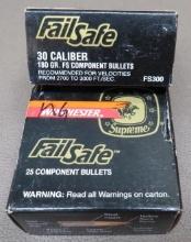 30 Caliber Winchester Failsafe Bullets for Reloading