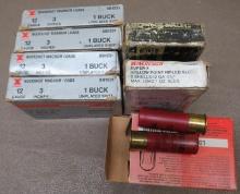 12 Gauge Slugs and #1 Buckshot Ammunition